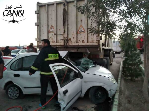 دو دانشجوی خلبانی ۲۳ و ۲۸ ساله هواپیمایی ماهان در سانحه رانندگی در کرمان جان باختند