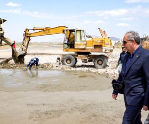 باند فرودگاه تبریز ۹ روزه بازسازی شد
