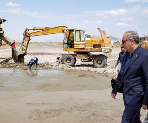 باند فرودگاه تبریز ۹ روزه بازسازی شد