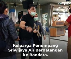 تصاویری از خانواده‌های مسافران پرواز شماره ۱۸۲ شرکت هواپیمایی SJ که با شنیدن خبر سقوط هواپیما به فرودگاه مراجعه کرده و در حال سوگواری هستند.
