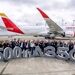 تحویل پانصدمین A350 به ایبریا