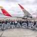 تحویل پانصدمین A350 به ایبریا