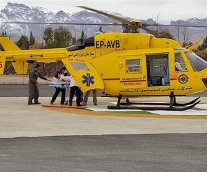 بازدید رئیس اورژانس استان تهران از پیشرفت ساخت هلی پد در شهرستان ورامین

