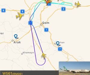 بازگشت پرواز تهران-دبی شرکت هواپیمایی ماهان به فرودگاه امام خمینی (ره)