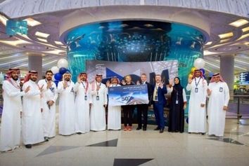 فرودگاه بین‌المللی ملک عبدالعزیز جده
به رکورد ۵۰ میلیون مسافر در سال رسید