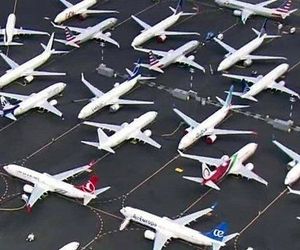فرودگاه ها جا برای پارک هواپیما ندارند؛ کرونا همه را زمینگیر کرد