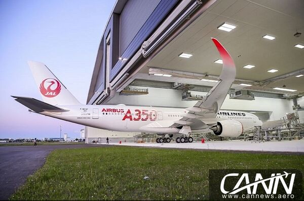 اولین A350XWB خطوط هوایی ژاپن 