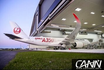 اولین A350XWB خطوط هوایی ژاپن 