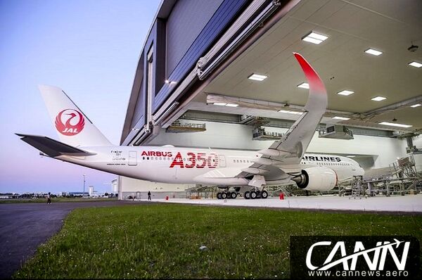 اولین A350XWB خطوط هوایی ژاپن 