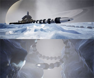 فرستادن مار رباتیک به فضا