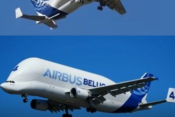 بلوگا؛ غول باری ایرباس در قلب زنجیره تولید هواپیما