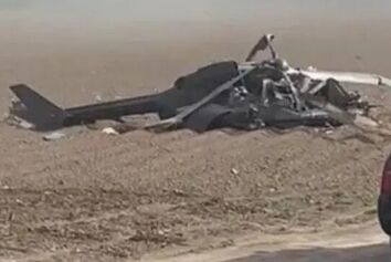 سقوط بالگرد نظامی آمریکا و کشته شدن ۳ نیروی گارد مرزی