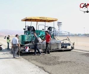 پروژه توسعه اپرون فرودگاه تبریز در مسیر پیشرفت