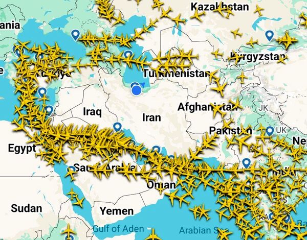 بسته شدن گسترده حریم هوایی 
