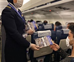 توزیع ماهنامه شبکه صنعت هوانوردی در پروازهای نوروزی هواپیمایی کاسپین (بخش اول)