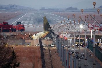 اطلاعات جدید از جعبه سیاه هواپیمای سانحه دیده کره‌جنوبی
