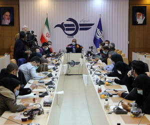 نشست خبری ریاست سازمان هواپیمایی کشوری با اصحاب رسانه 