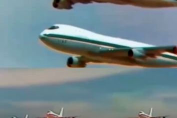 ۱۳۵۵؛ نخستین فورمیشن بوئینگ ۷۴۷ در آسمان ایران