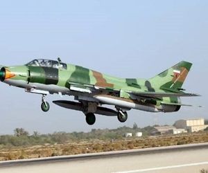 وقوع سانحه برای یک فروند سوخو 22 سپاه در هرمزگان