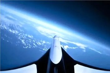 نخستین پرواز هواپیمای فضایی مافوق صوت