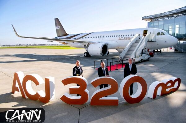 تحویل اولین ایرباس ACJ320neo شرکت آکروپلیس