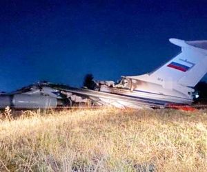 سقوط هواپیمای نیروی هوایی روسیه در تاجیکستان