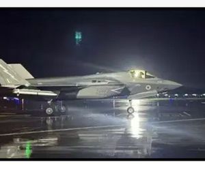 زمین‌گیری جنگنده نیروی دریایی سلطنتی بریتانیا به دلیل حفاظت اطلاعات محرمانه
