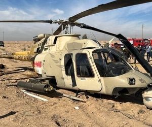سقوط بالگرد ارتش عراق