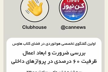 با موضوع بررسی ضرورت و ابعاد اعمال ظرفیت ۶۰ درصدی در پروازهای داخلی