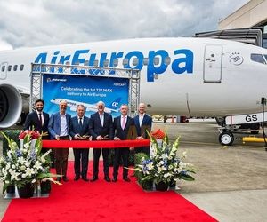 ورود نخستین بوئینگ 737 MAX 8 به ناوگان ایر اروپا؛ اسپانیا وارد عصر جدید هوانوردی شد


