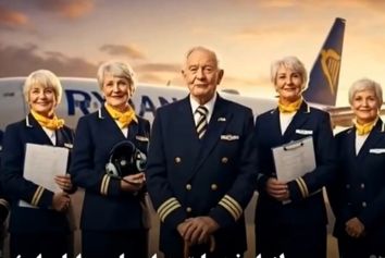 ویدیوی طنز از خدمات هواپیمایی رایان ایر؛ پرواز ارزان، تجربه پرهزینه