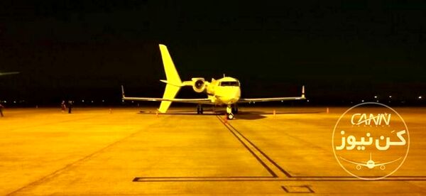 برخورد بال یک فروند ایرباس A330 خطوط هوایی تایلند حین تاکسی کردن در وینتیان لائوس با دم یک هواپیمای شخصی کوچک.