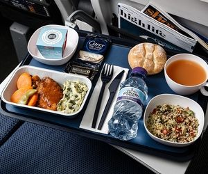 منوی غذایی بریتیش ایرویز داد مسافران را در آورد!