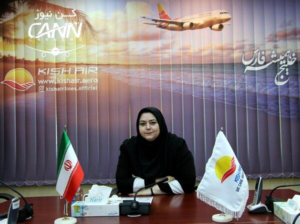 مصاحبه با مدیرعامل نام‌آشنای هواپیمایی کیش، دکتر فرزانه شرفبافی