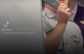 خلبان دلتا با یک پیام ساده، آرامش را به پرواز بازگرداند