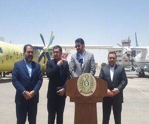 هواپیمای ترابری سیمرغ، به مدار خدمت‌رسانی اضافه شد