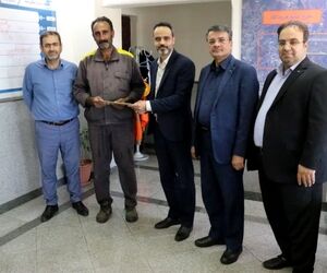 کارگر فضای سبز فرودگاه رشت کوله‌پشتی‌ای به ارزش ۷۰۰ میلیون تومان را به صاحبش باز گرداند