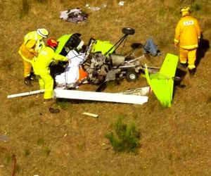 سقوط هواپیمای سبک در استرالیا جان خلبان را گرفت