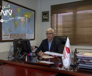 مصاحبه با آقای افشار معاون بازرگانی و عملیات زمینی هواپیمایی قشم در خصوص پرواز های اربعین