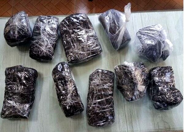 کشف ۱۲ کیلو تریاک در حال خروج از کشور