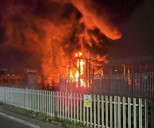 آتش سوزی موجب تعطیلی شلوغ ترین فرودگاه اروپا شد
