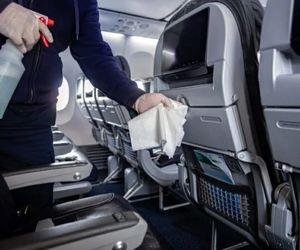 توزیع ماسک صورت بین مسافرین آمریکن ایرلاین