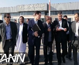 افتتاح ترمینال داخلی فرودگاه ایرانشهر با حضور معاون اول رییس جمهور