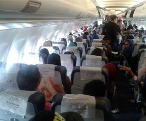 نفخ شکم این مسافر باعث فرود اضطراری هواپیما شد!