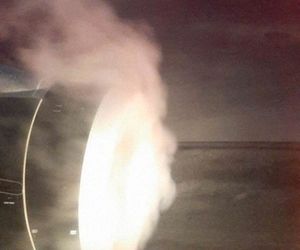 موتور سمت چپ ایرباس a320 هواپیمایی ولاریس دچار مشکل شد