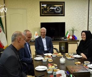 دیدار روسای سابق و کنونی ایران ایر 
