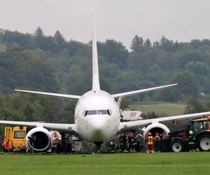 فرودگاه لهستان به‌دلیل خروج بوئینگ ۷۳۷ از باند، بسته شد