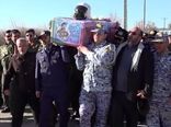 تشییع پیکر
 شهید سرتیپ خلبان فیروزمند در پایگاه نوژه همدان