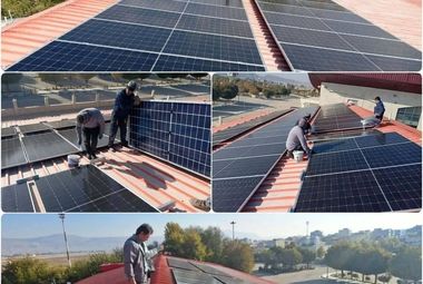 اولین فرودگاه کشور مجهز به نیروگاه خورشیدی شد