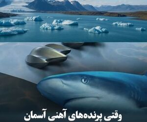 وقتی پرنده‌های آهنی آسمان از اقیانوس الهام می‌گیرند